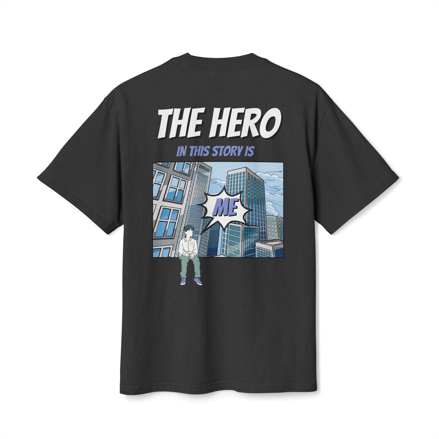 Hero Piece Unisex Faded Tee - Inspirational Graphic T-Shirt