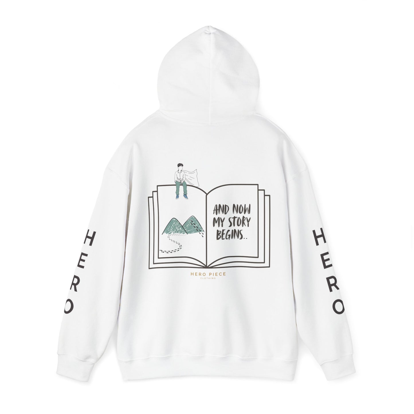 Inspirational Unisex Hoodie- white