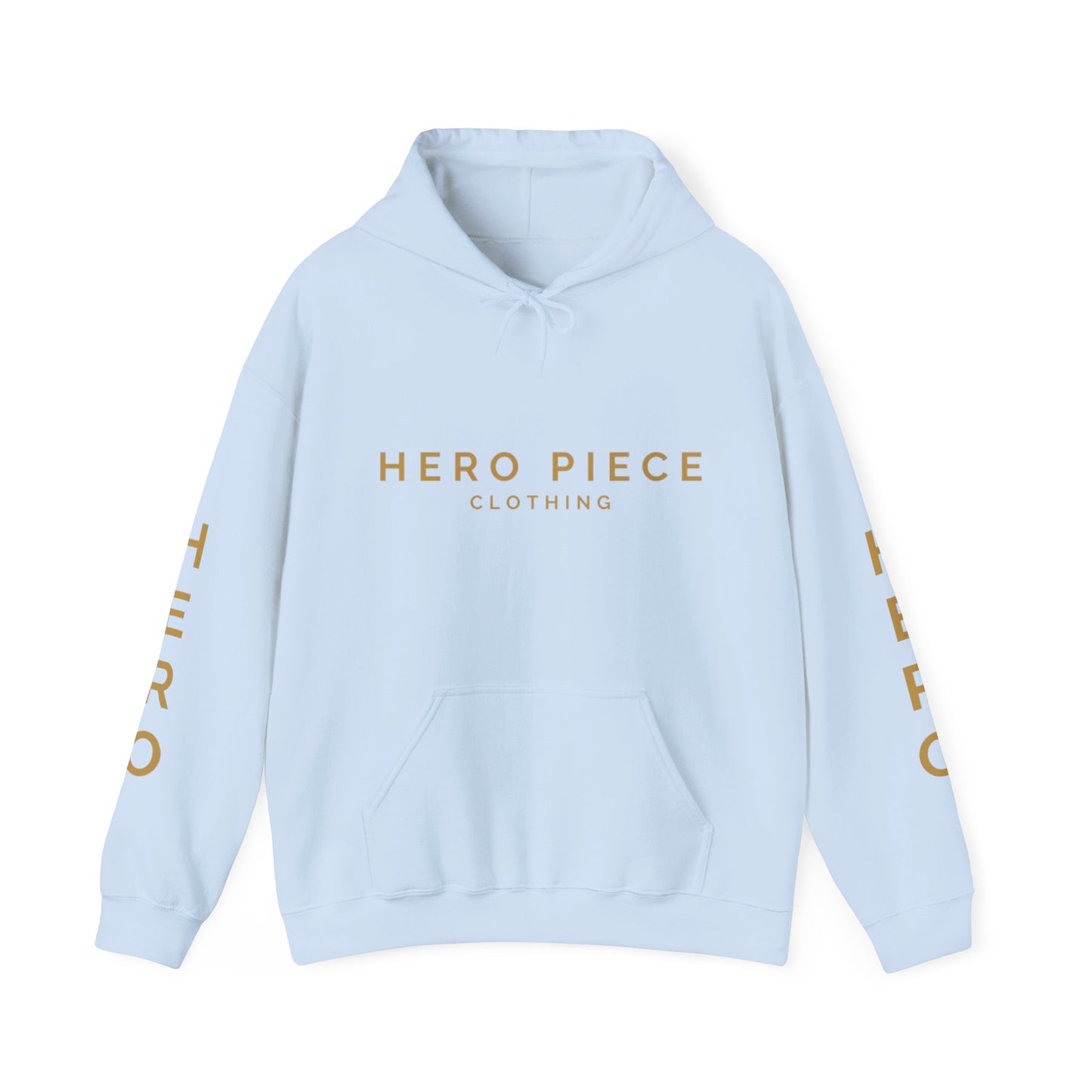 Light Blue Bold Logo Hoodie