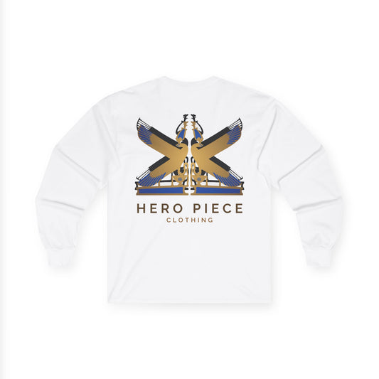 Hero Piece Unisex Ultra Cotton Long Sleeve Tee - Bold Graphic Apparel for Everyday Heroes
