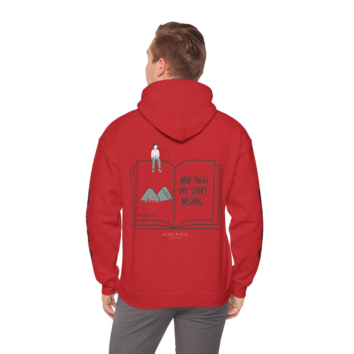 Inspirational Unisex Hoodie Red