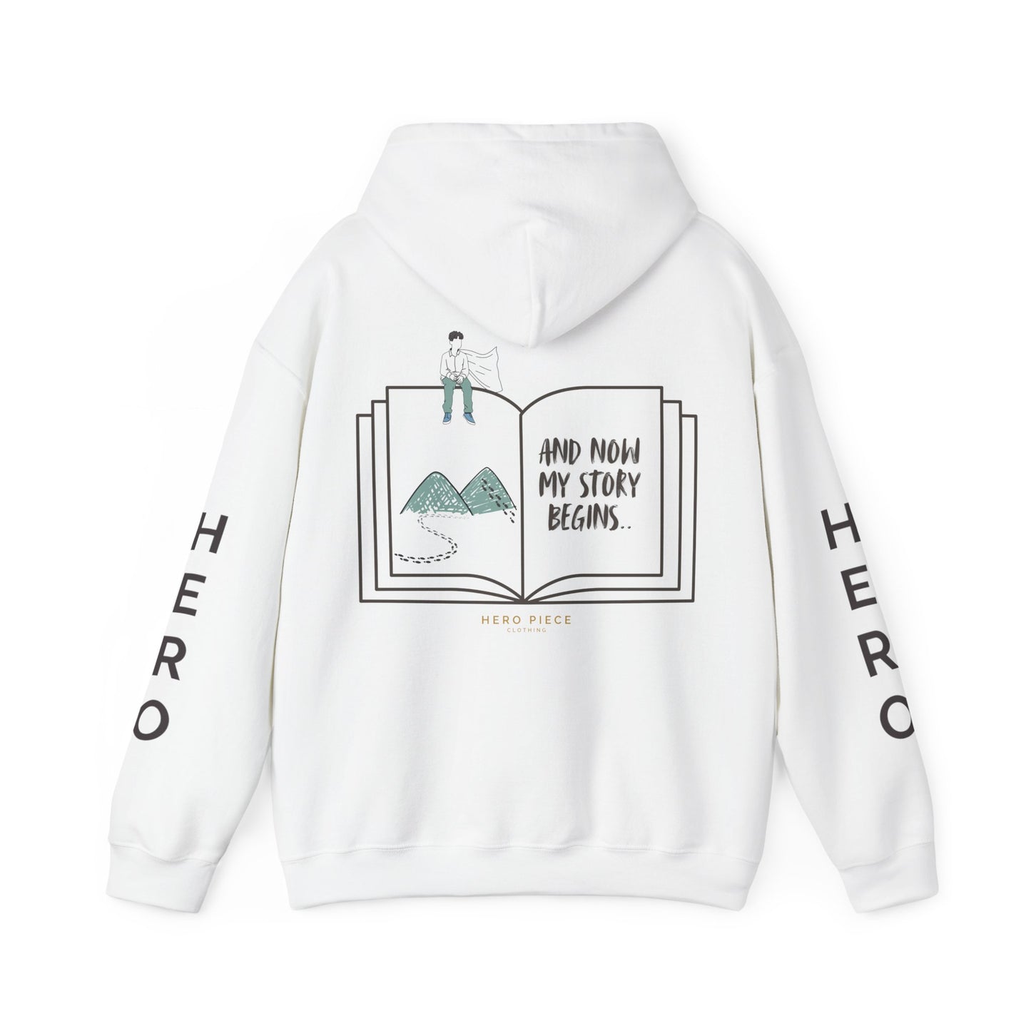 Inspirational Unisex Hoodie- white