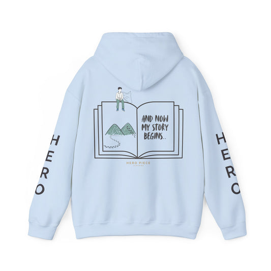 Light Blue Inspirational Hoodie - Unisex Sweatshirt