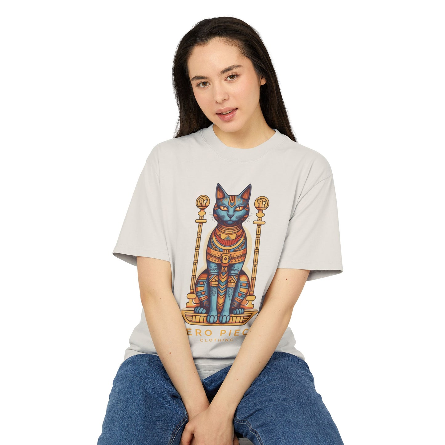 Unisex Heavy Faded Tee - Hero Piece Tivali Design