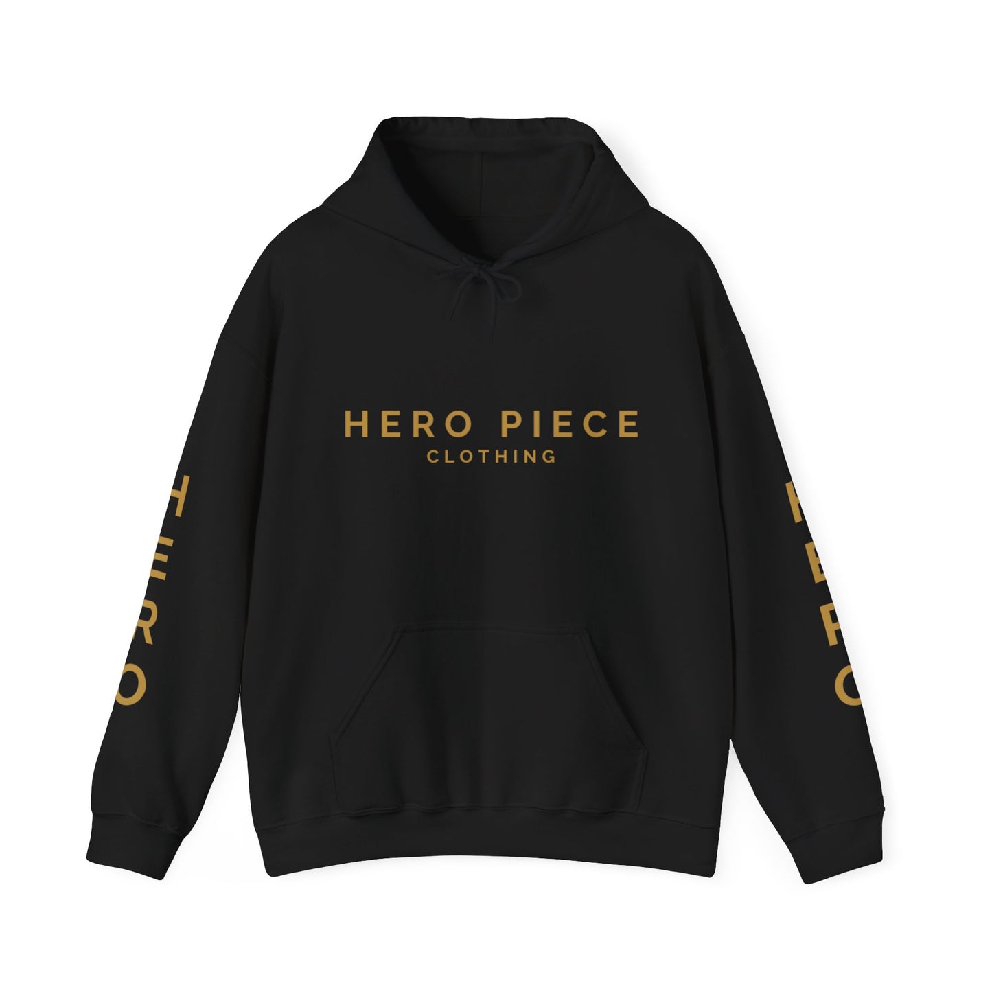 Black Bold Logo Hoodie