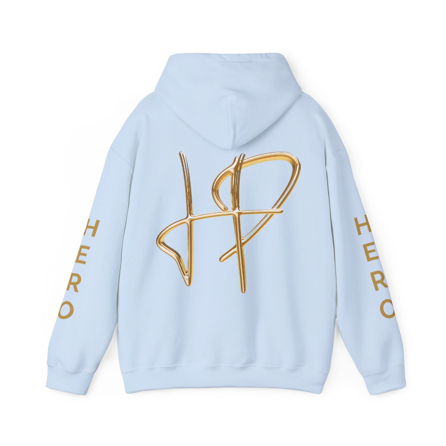 Light Blue Bold Logo Hoodie