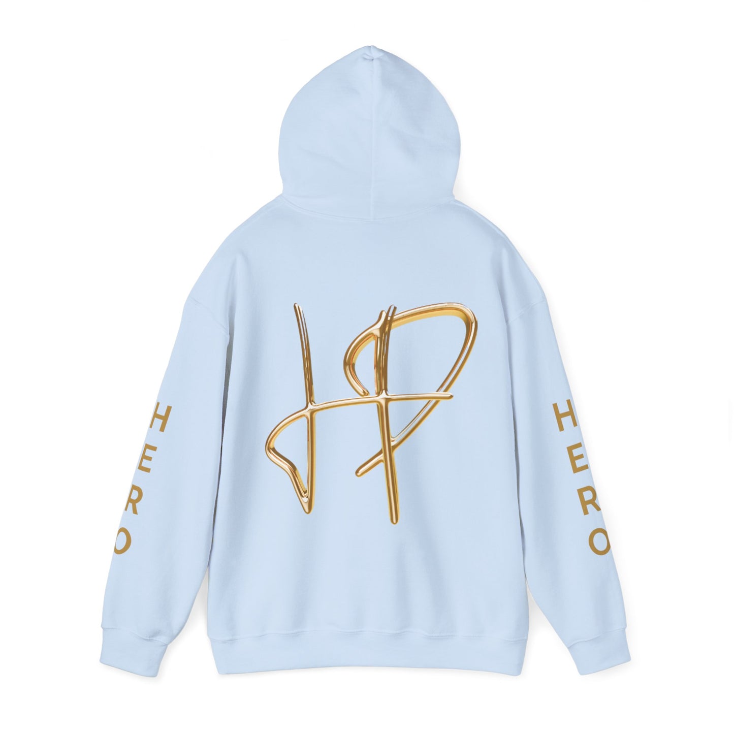 Light Blue Bold Logo Hoodie