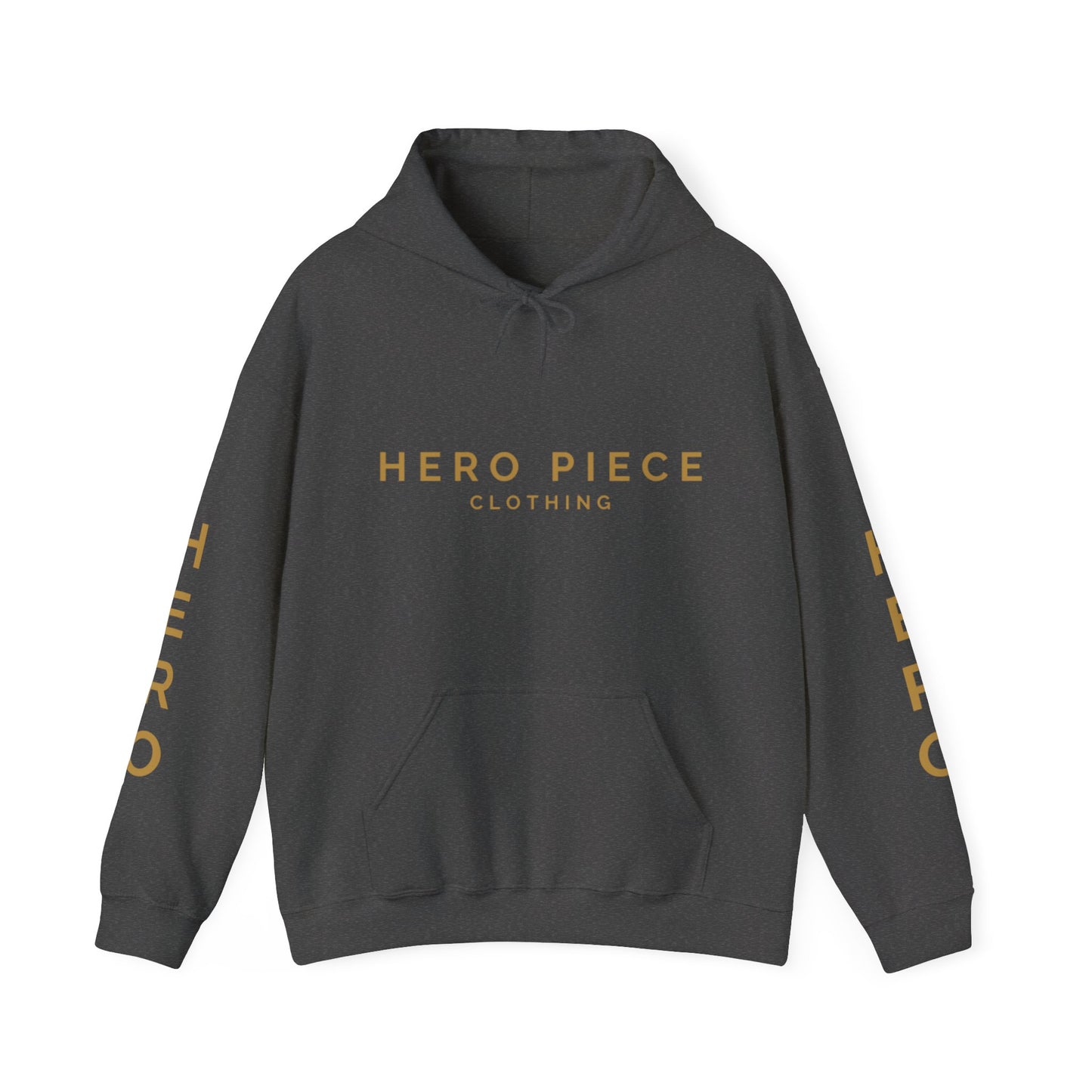 Dark Heather Hooded Sweatshirt