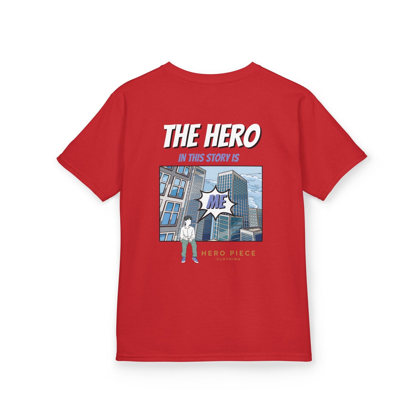 Kids Hero Piece T-Shirt - Empowering Design for Future Heroes