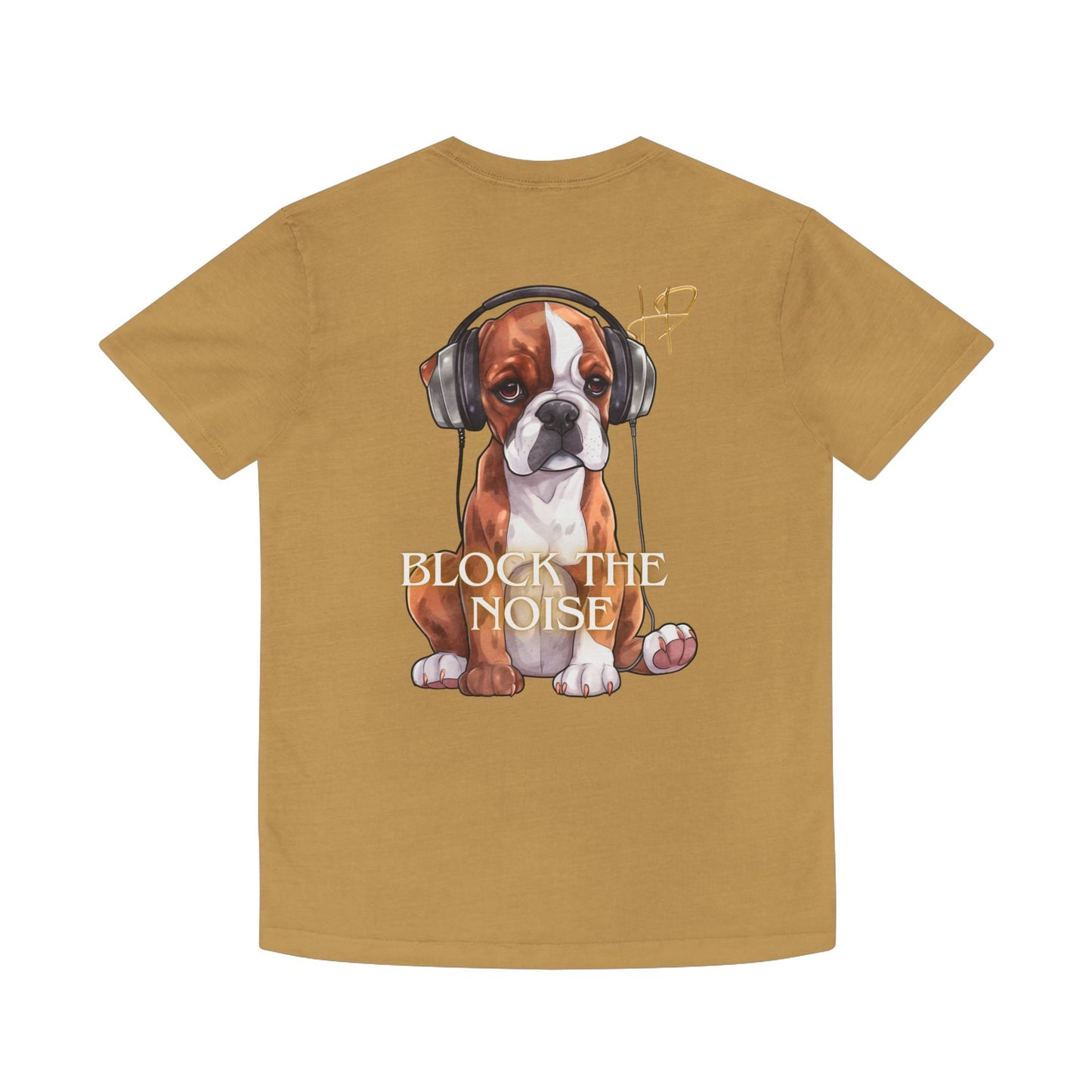 Faded unisex T-Shirt - Block the Noise Design