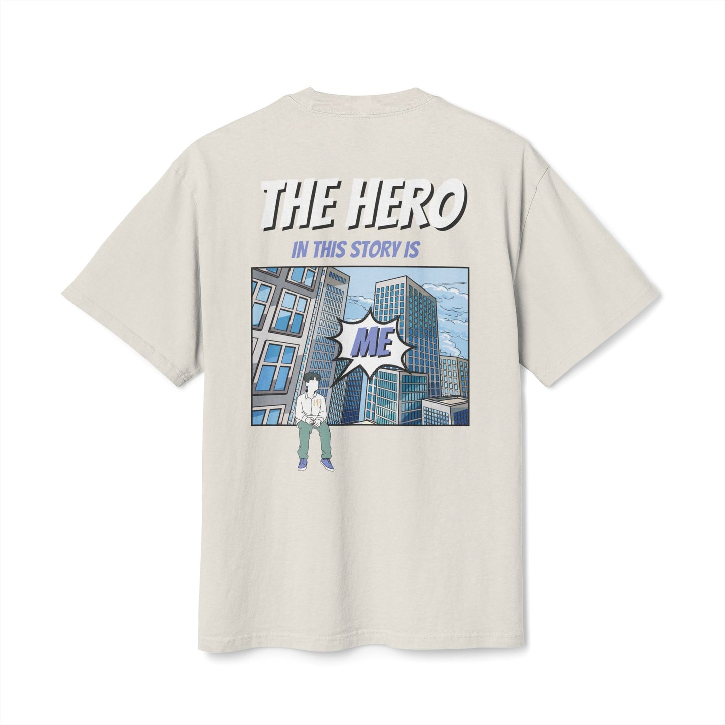 Hero Piece Unisex Faded Tee - Inspirational Graphic T-Shirt