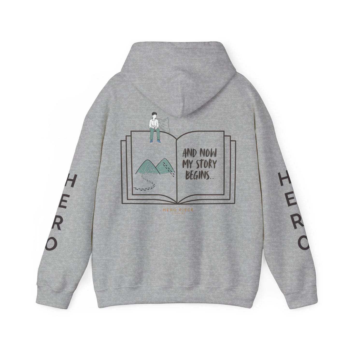 Grey Inspirational unisex Hoodie
