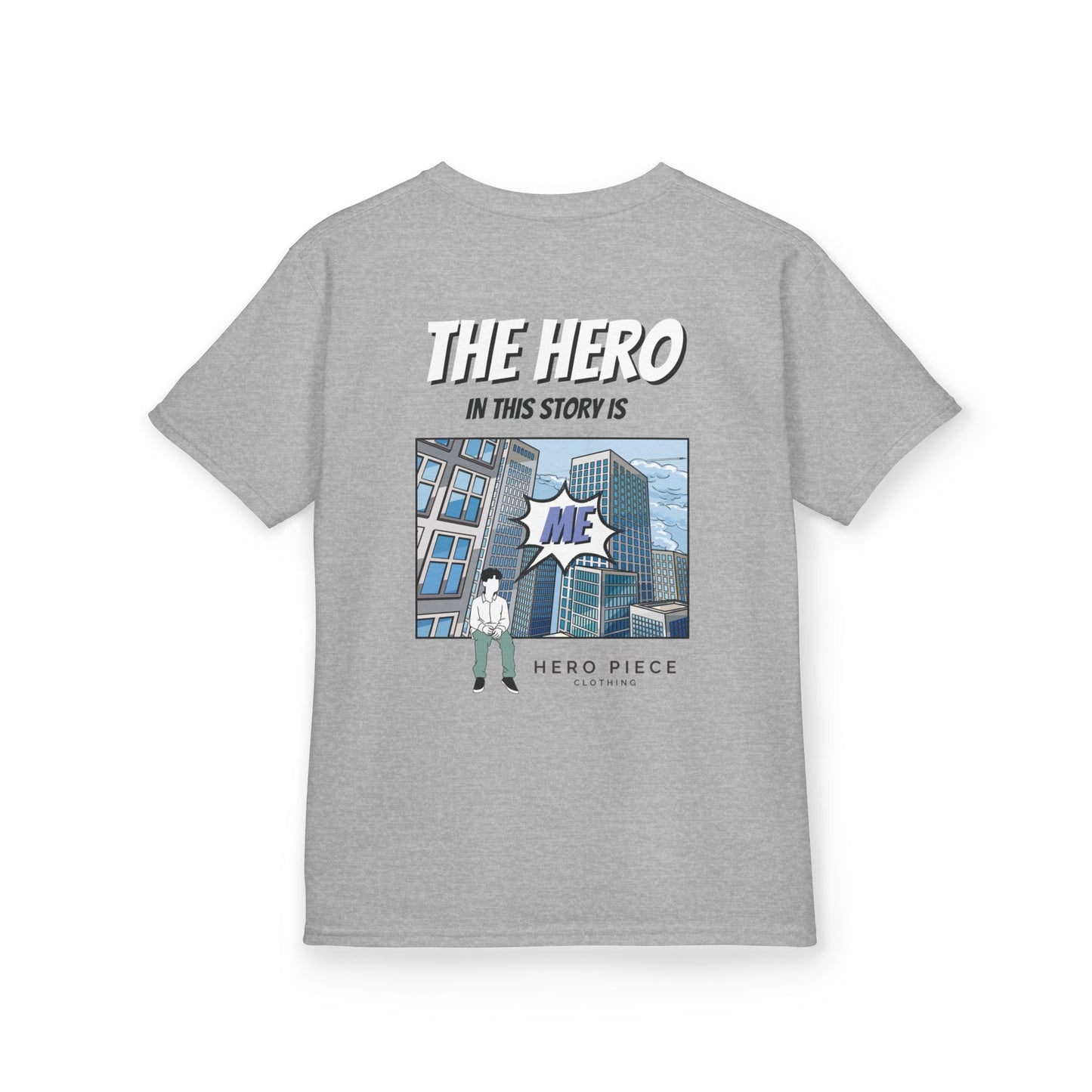 Kids Hero Piece T-Shirt - Empowering Design for Future Heroes