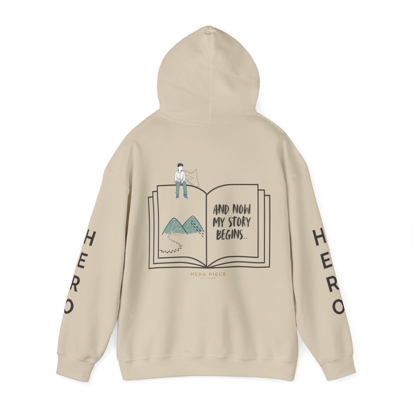 Sand, Inspirational Unisex Hoodie - Sweatshirt