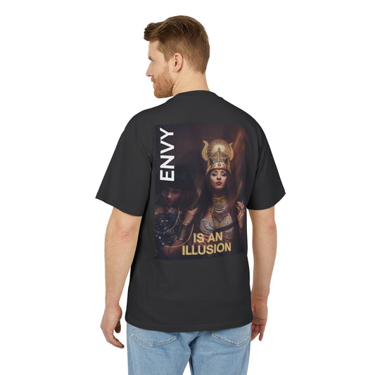 Unisex Heavy Faded Tee - 'Envy is an Illusion' Graphic T-Shirt for Trendsetters