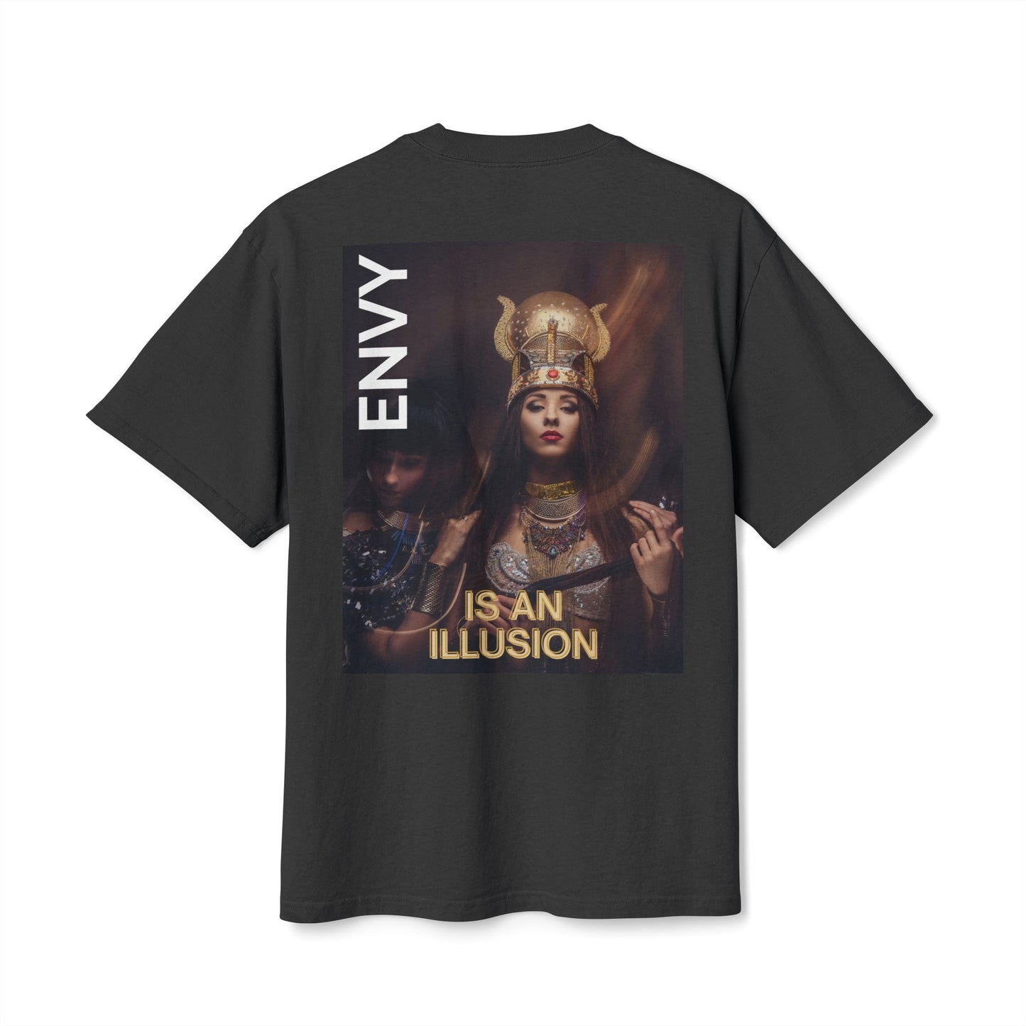 Unisex Heavy Faded Tee - 'Envy is an Illusion' Graphic T-Shirt for Trendsetters