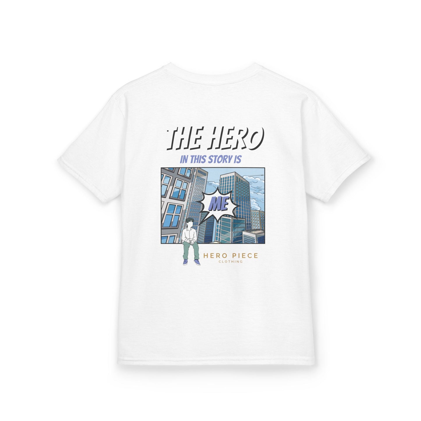 Kids Hero Piece T-Shirt - Empowering Design for Future Heroes