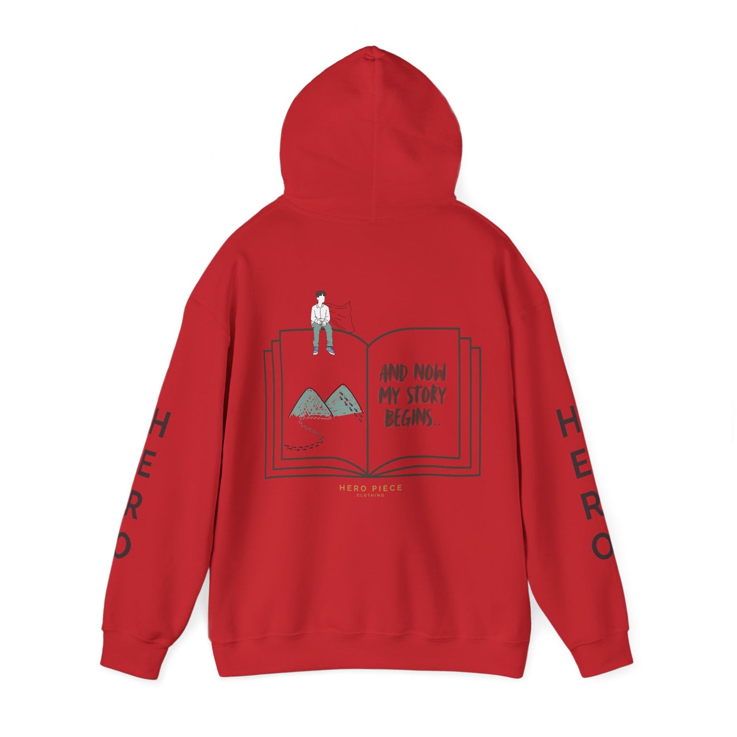 Inspirational Unisex Hoodie Red