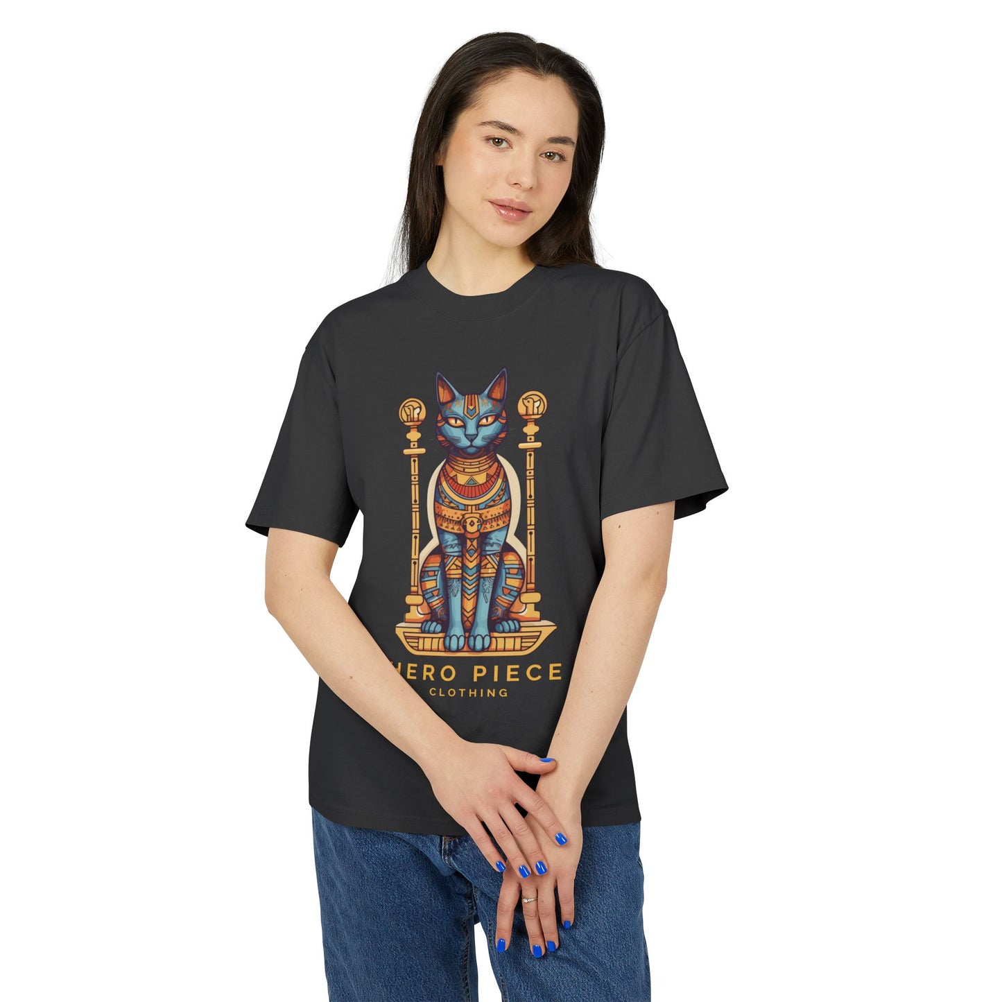 Unisex Heavy Faded Tee - Hero Piece Tivali Design