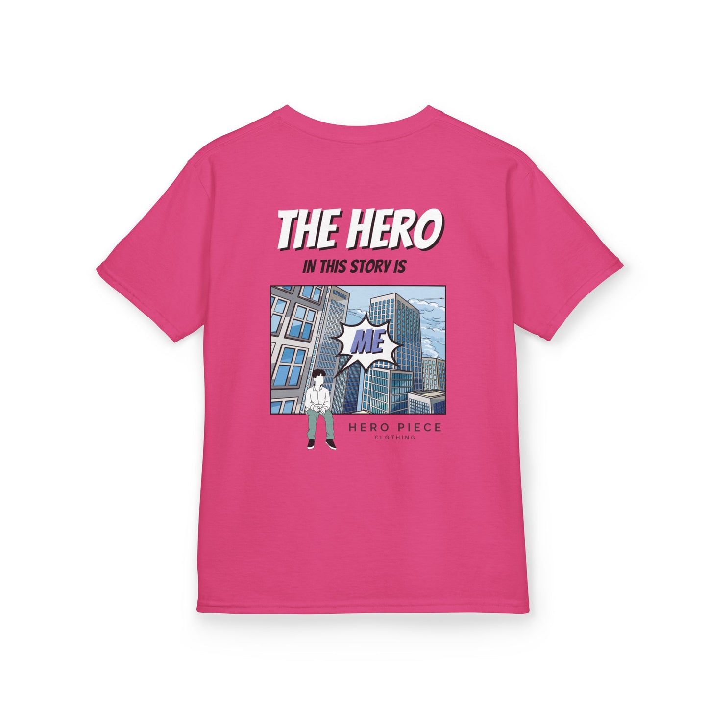 Kids Hero Piece T-Shirt - Empowering Design for Future Heroes