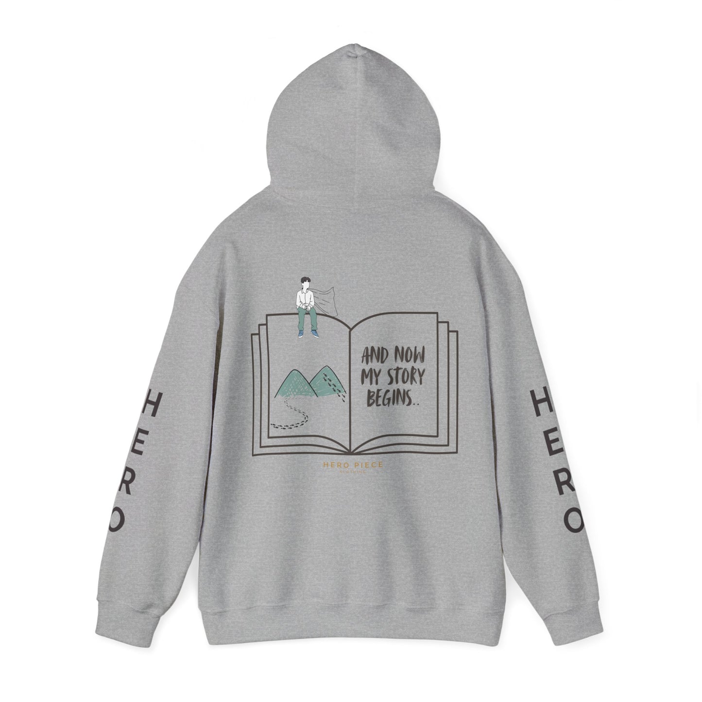 Grey Inspirational unisex Hoodie