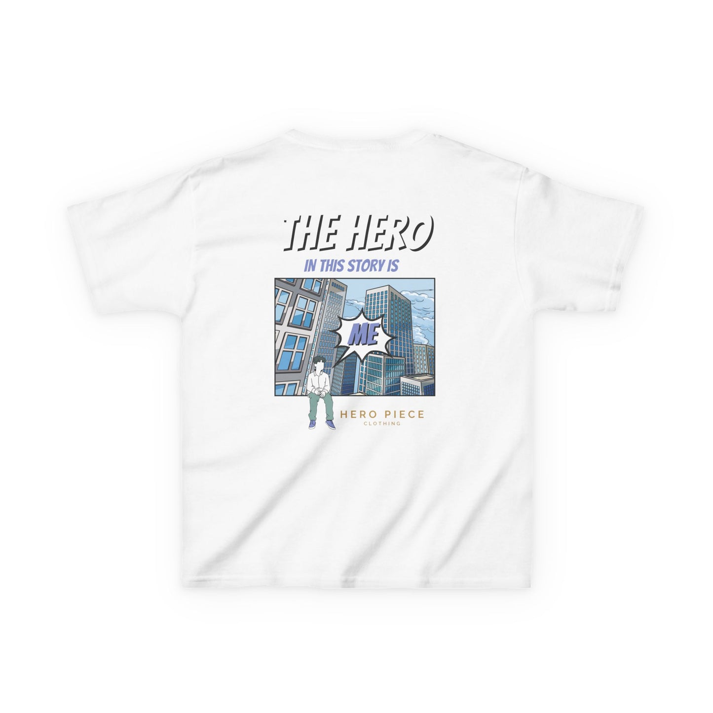 Kids Hero Piece T-Shirt - Empowering Design for Future Heroes